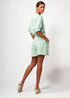 Dutchess darling short green stripe